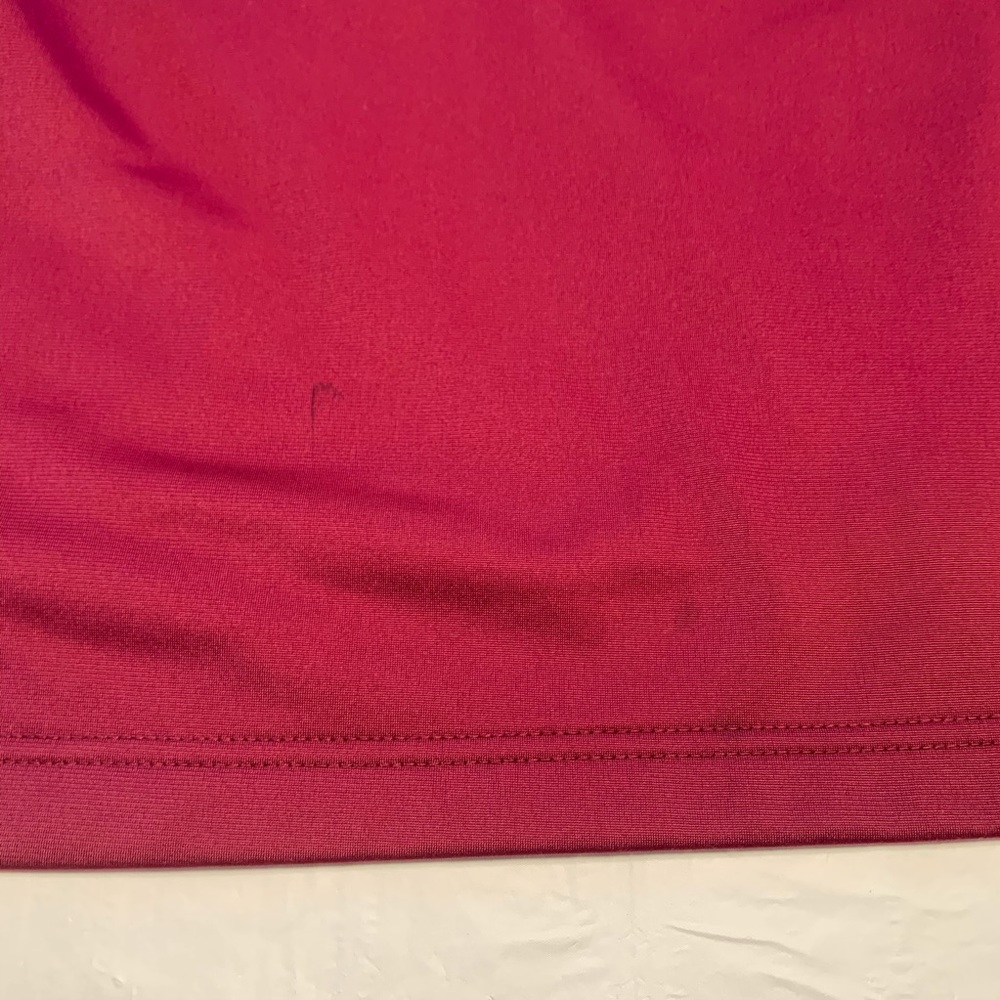 Augusta Sportswear Red 1/4 Zip Athletic Pullover Sweatshirt Men’s Medium - Picture 12 of 14